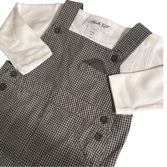 FAO Schwartz / Hanna Kate Long Sleeve Romper Set 6 Months - Picture 2 of 8